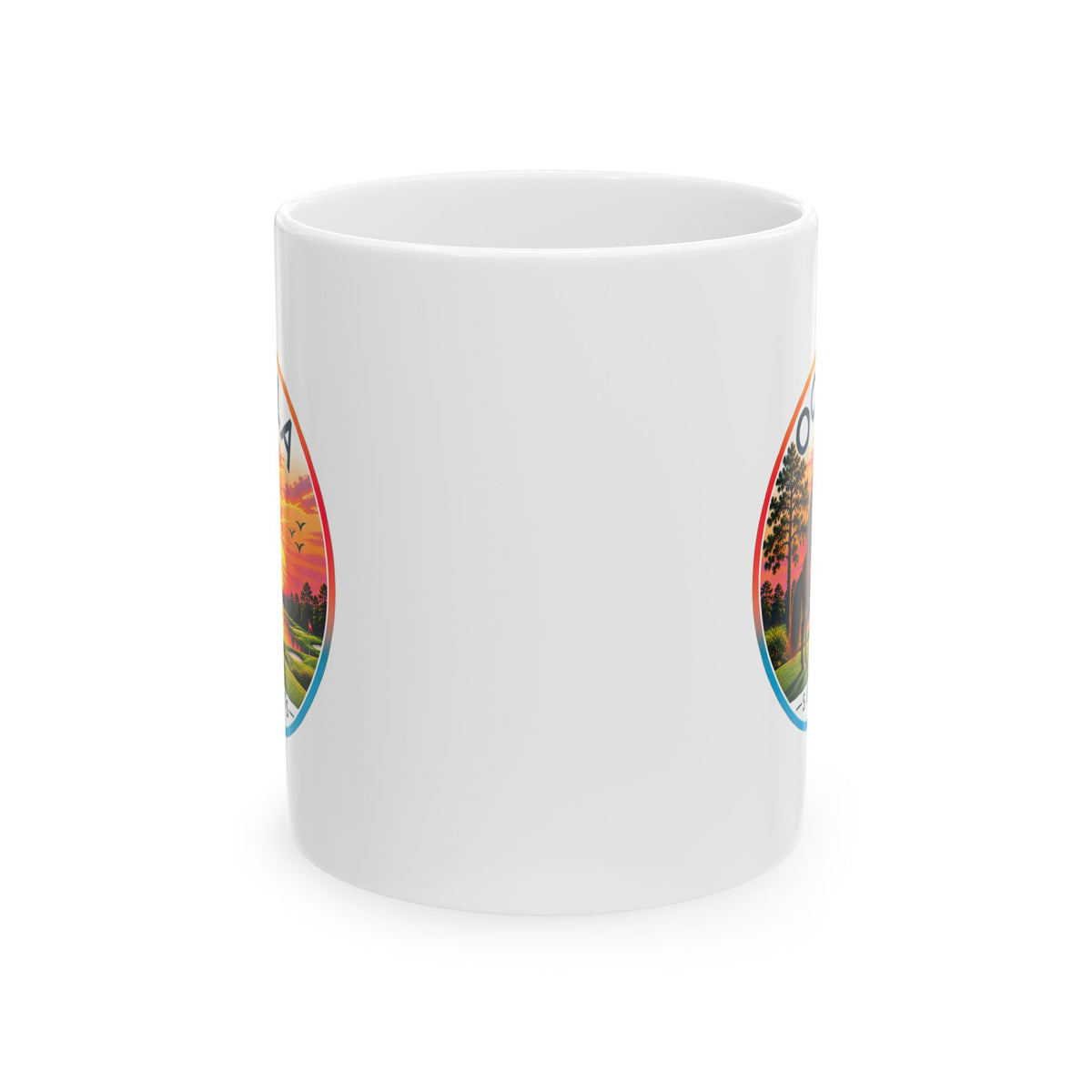 Ocala Sunsets Mug | Florida Sunset Horse Golf
