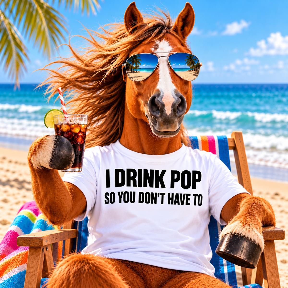 I Drink Pop So You Don't Have To T-Shirt